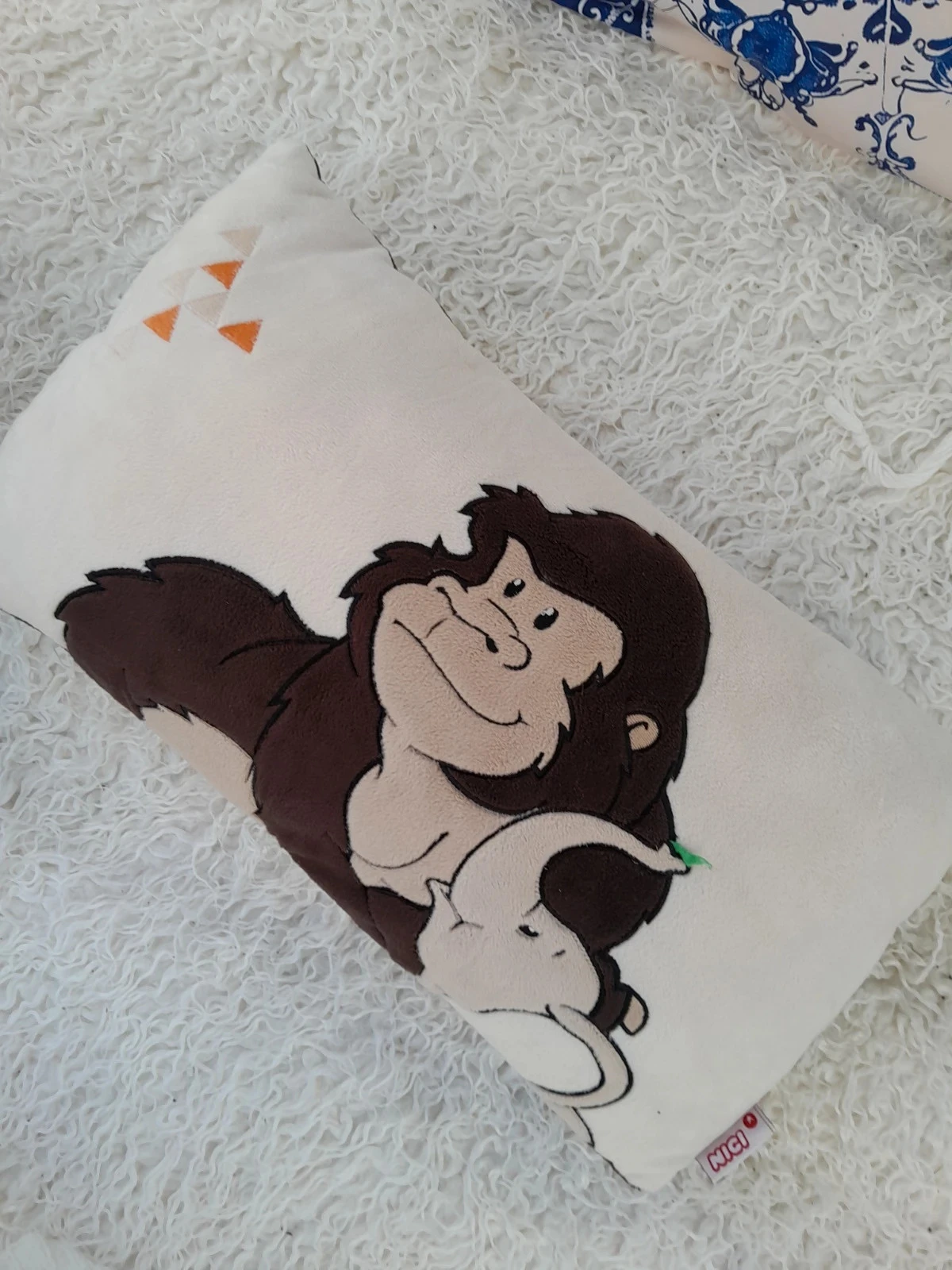 Coussin Nici « C'est l'heure de la jungle »